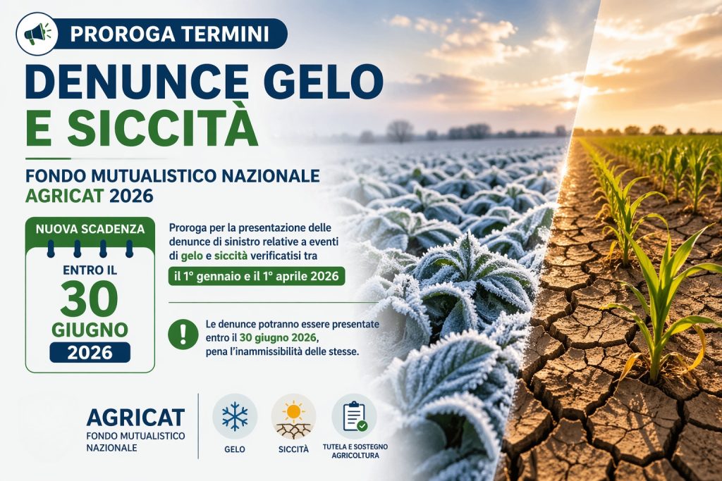 Condifesa Informa – Proroga Agricat