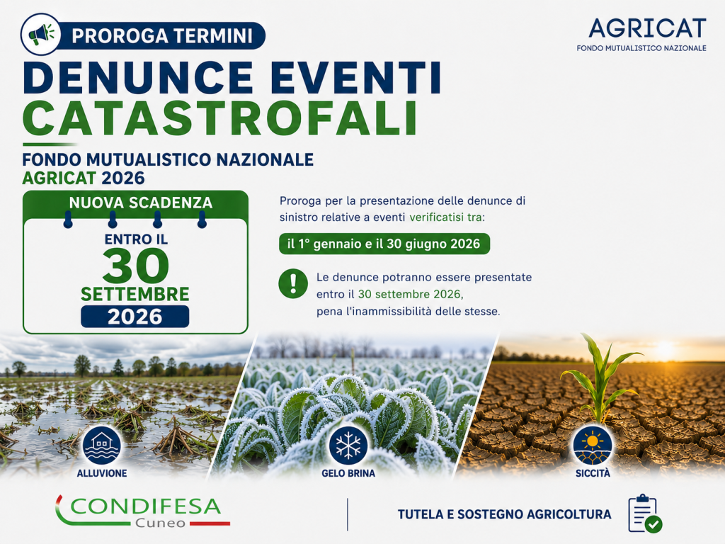 Condifesa Informa – Proroga Agricat